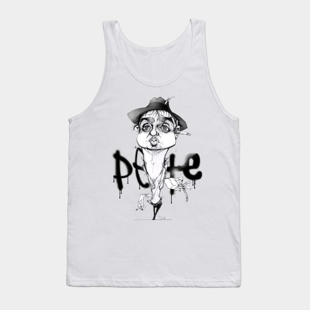 Pete Doherty Tank Top by IAN TOVEY ILLUSTRATOR